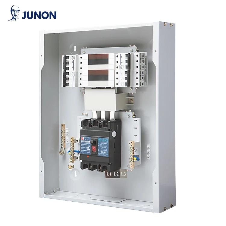 MCB Three-phase Distribution Board Model E (the place for main switch with MCB) Flushed Mounted with Iron lock