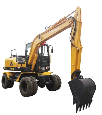 China used excavator mini 6 ton wheel excavator used sale in Dubai