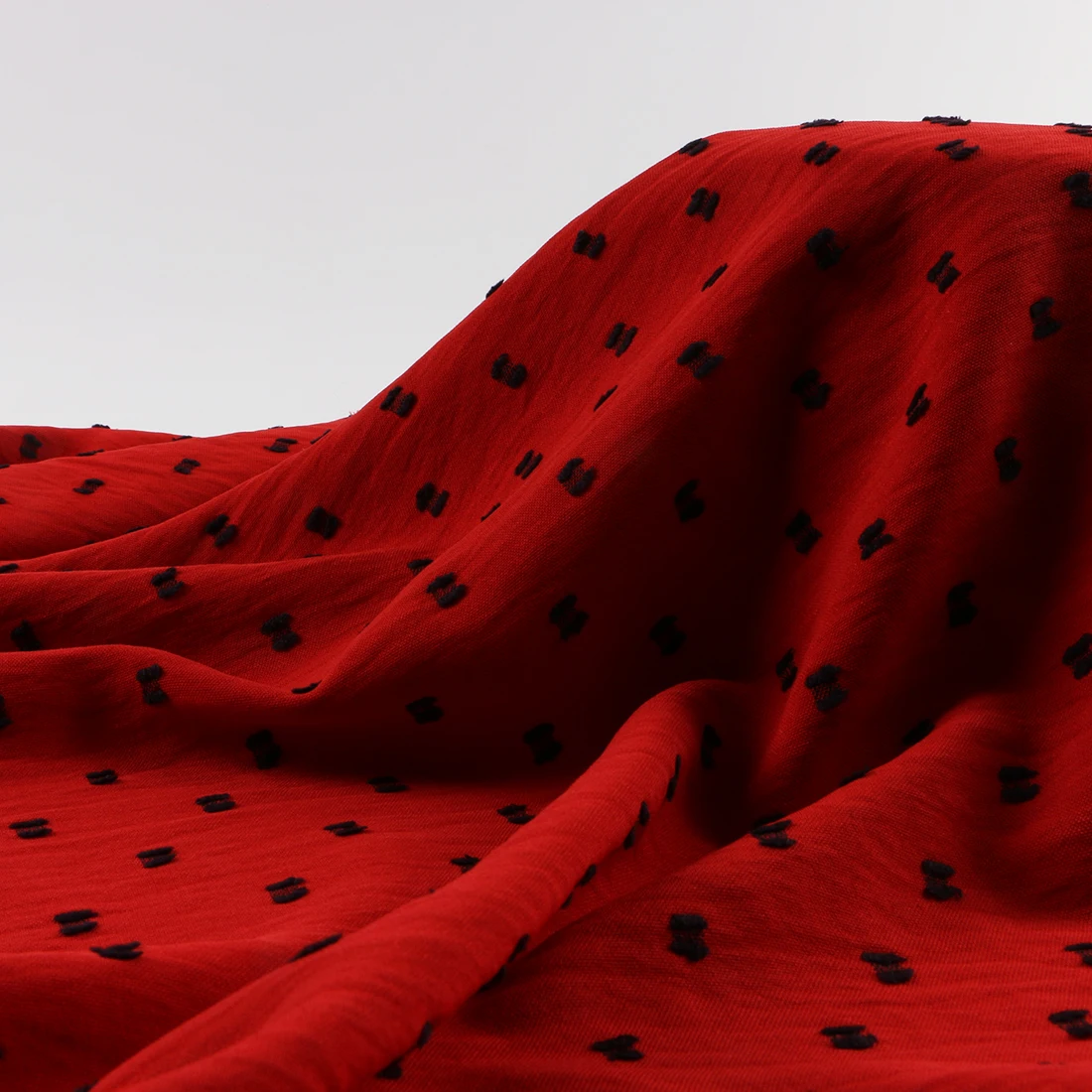 new product linen CEY 100% polyester 4way stretch dyed chiffon fabric air flow