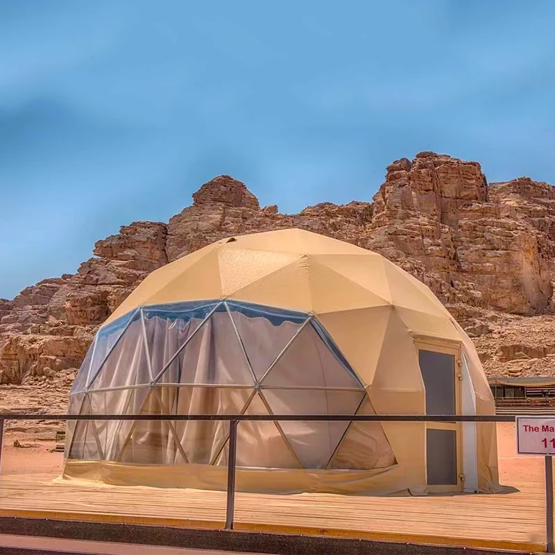 High Quality Geodesic Round Dome Tent for Trade Show Glamping Outdoor Tent