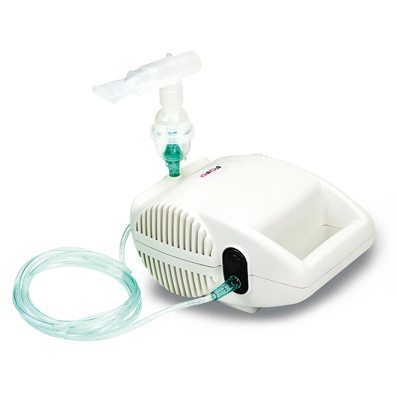 Portable Medical Nebulizer Compressor with High Repurchase Rates Electric Power Source Home Use Asthma Inhaler Breath Functions