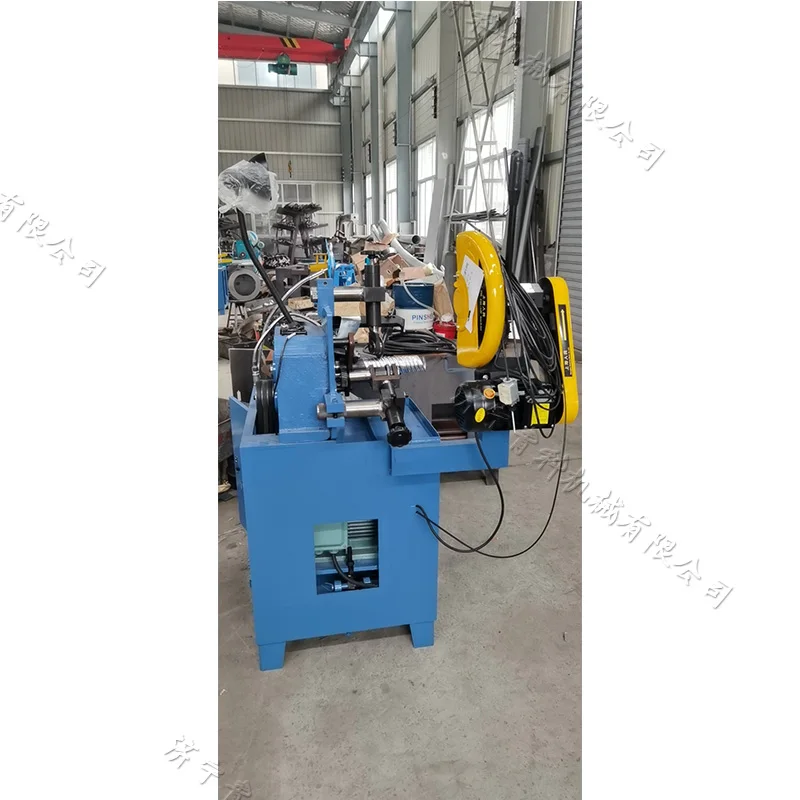 200 type corrugated pipe forming machine   Construction Prestressing Machinery  Stainless steel round pipe screwing machine
