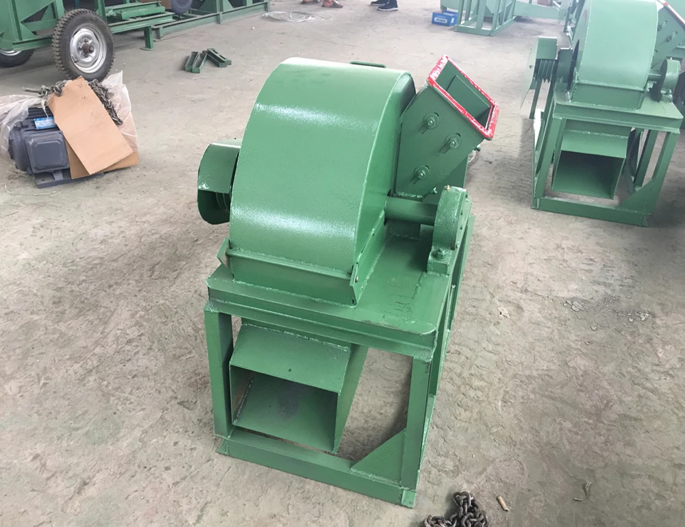 Маленькая дробилка для дерева и бамбука