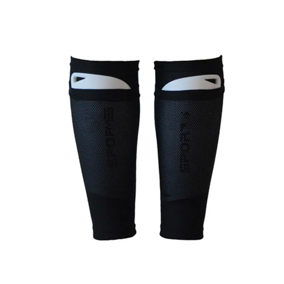 HYL-1038 wholesale custom football keep warm shin pads socks for men