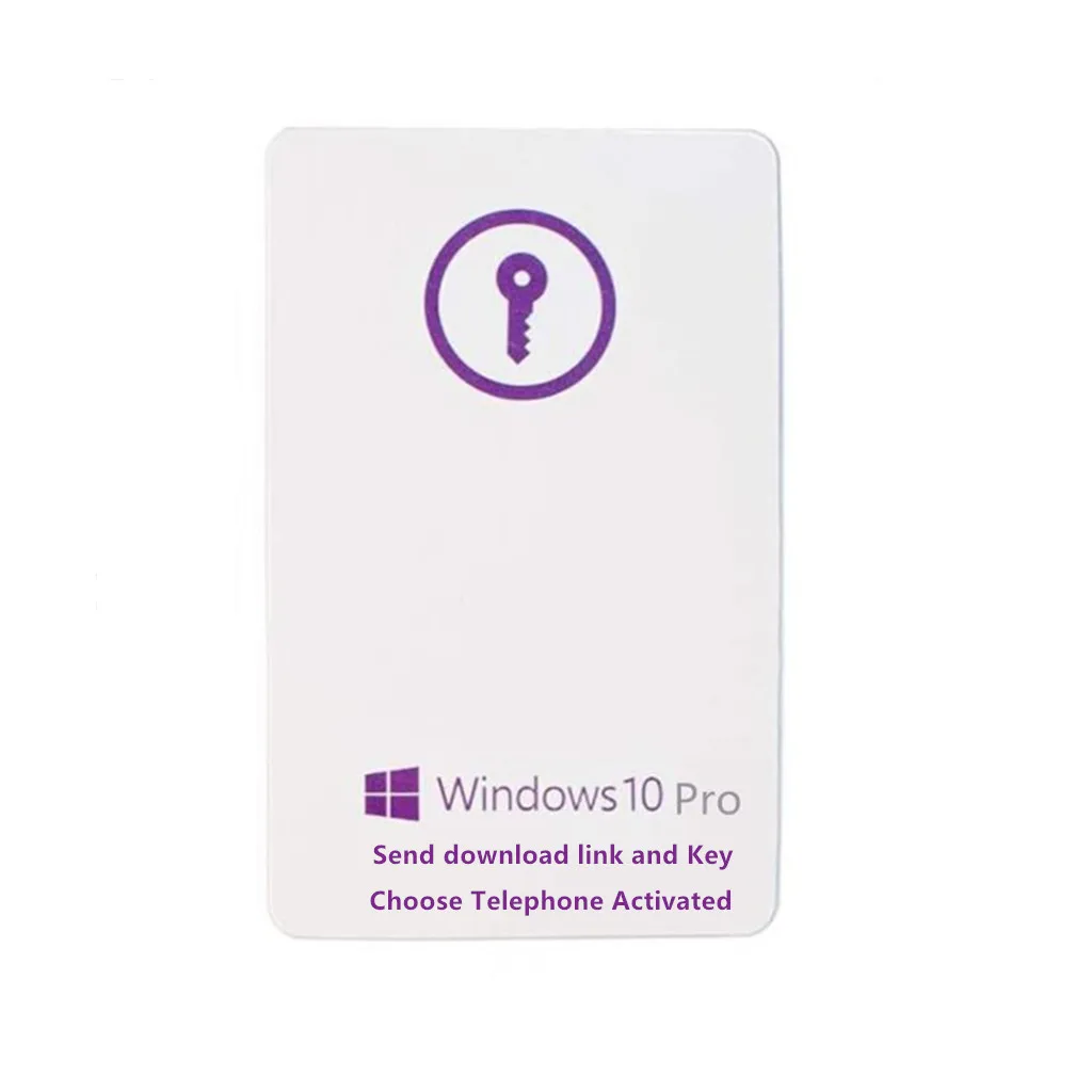 Online 24 hours Key Digital Key Send Download link and Key Code Telephone Activation for win 10 pro (1600508277347)