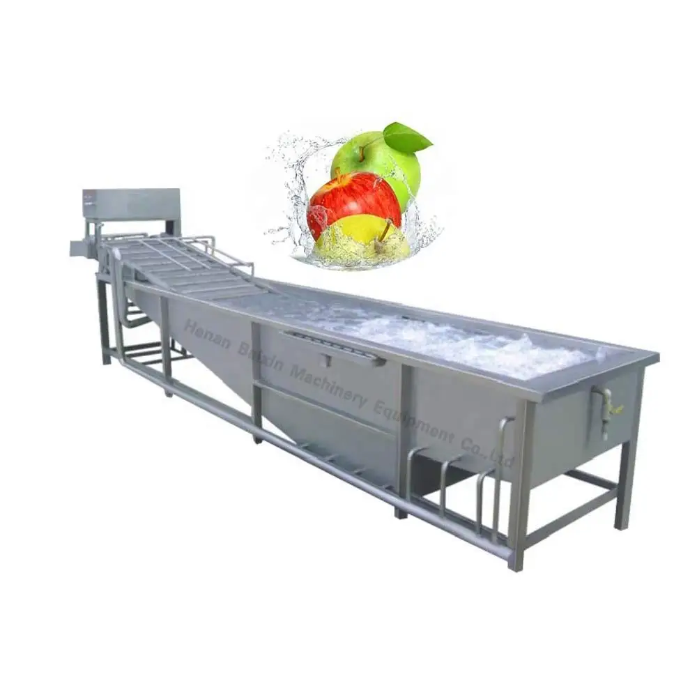 Air Bubble Washing Machine Fruit Apple Citrus Lemon Orange Kiwifruit Peach Washing Line