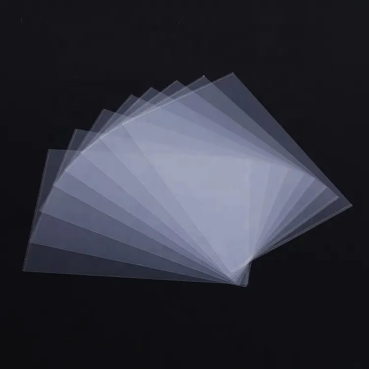Wholesale Customized Good Quality  4 inch*4 inch  Thickness 0.15mm Fep Film Sheet