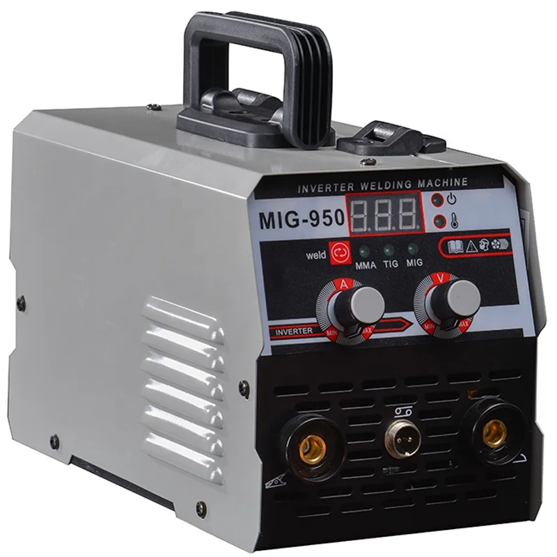 220V MIG Welders Portable IGBT Inverter Arc Welder USB 3 In 1 MIG/MMA/TIG Welding Machine 950 Amp