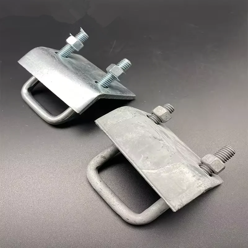 Galvanized U bolt Beam Clamp for Strut Channel Anti-seismic bracket accessories Channel bolt Photovoltaic pressure plate