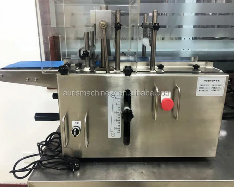 Automatic small dried fruit cookie dough cutting frozen hard cookie dough cutter slicer machine