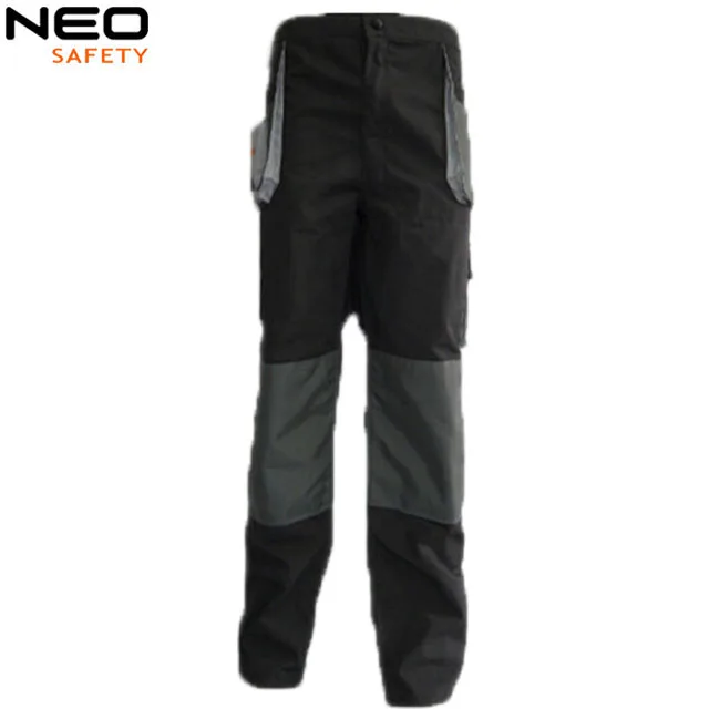 Cargo Cotton Canvas Men Workers Workwear Work Pant Trousers With Knee Pad