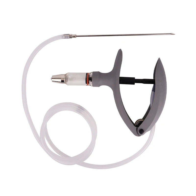 Hot Sale 2ml/5ml Animal Injector Syringe Veterinary Continuous Injection Gun Automatic Syringe for Poultry