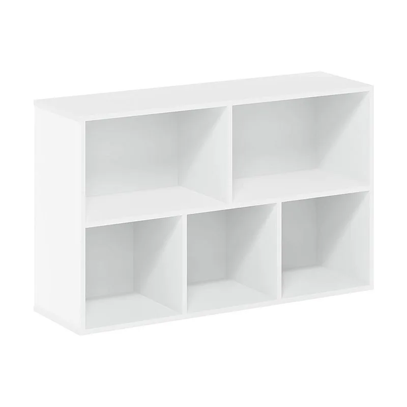 5-Cube Open Book Shelf Simple Stylish Design Yet Functional and Suitable for Any Room Easy to Assemble Storage Shelf