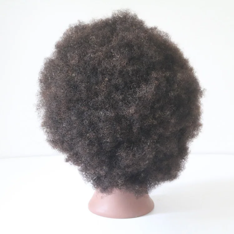 100% Human Hair Afro Training Mannequin Head