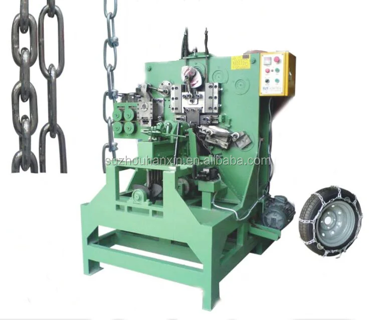 Full Automatic Mechanical Metal Iron Wire Ball Steel Chain Making Machine