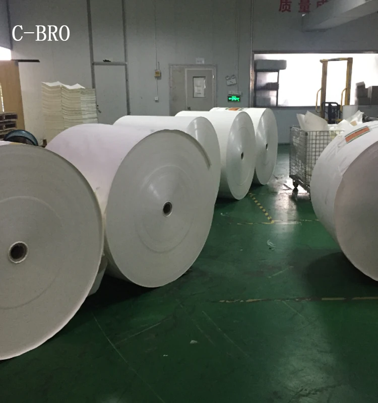 
Kraft Packing 3 Inch Core Film Pe Coated Paper In Roll Bulk Sales 
