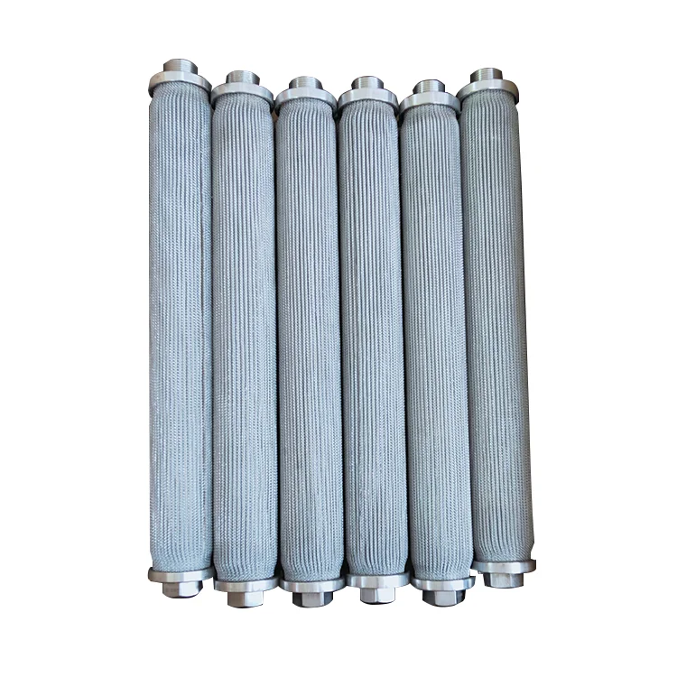 Melt Candle Sintered Fiber Pleated Filter Element Design Stainless Steel New with Competitive Price
