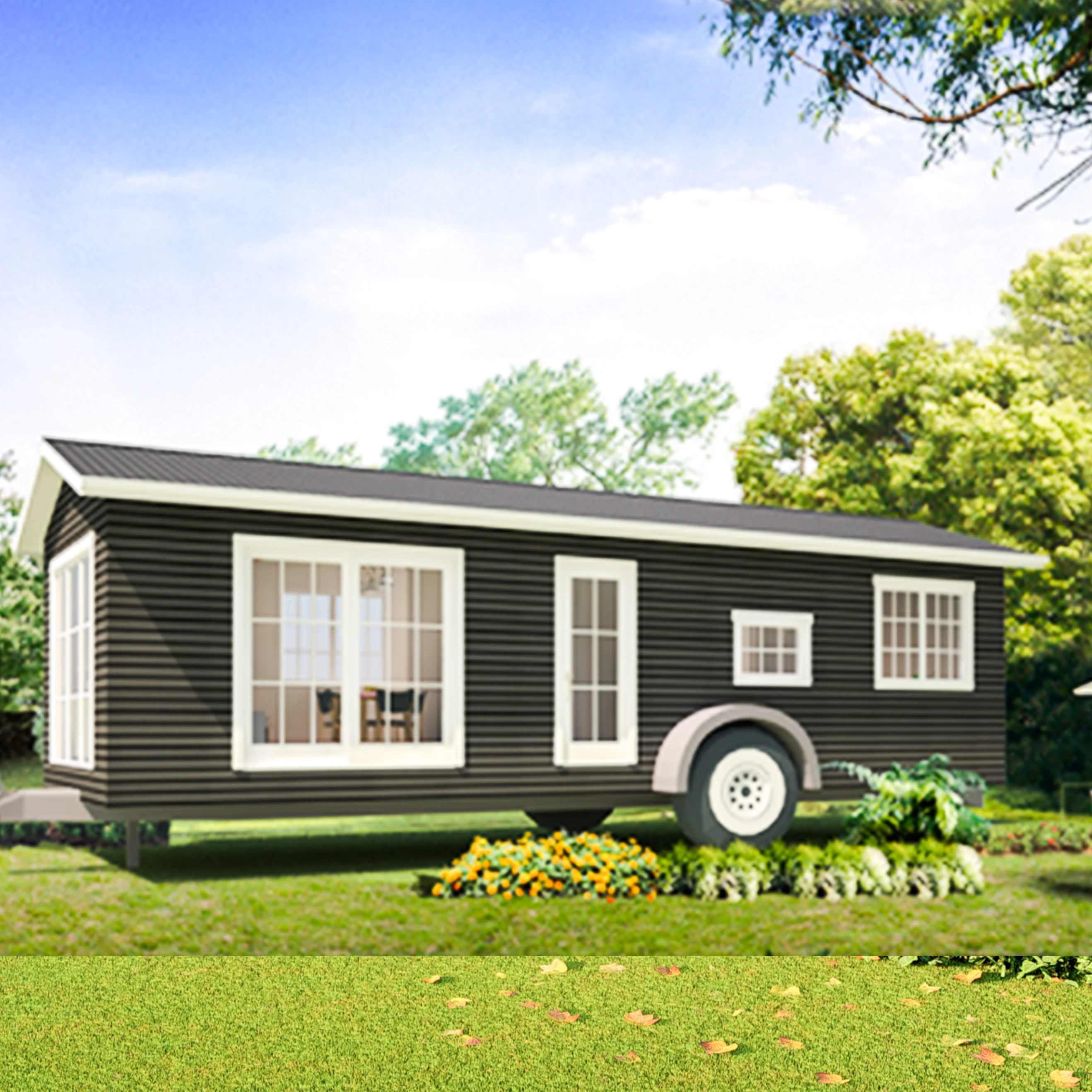 Мобильный жилой контейнер продажа маленьких сборных домов с душевой аварийной конструкцией дом сборный модульный прицеп на колесах