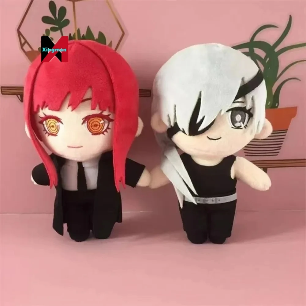 2023 NEW Chainsaw Man Makima Quanxi Denji Power Cute Anime plush stuffed animal toys Doll Kids Gift