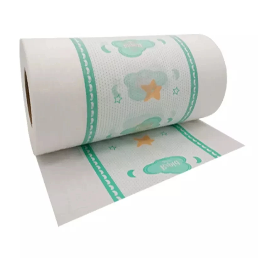 PE or cloth-like back sheet film of baby diaper polyethylene film for diapers baby adult diaper film