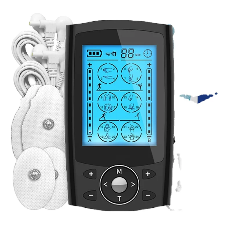 Electrodes TENS Therapy Machine EMS TENS Machine Physiotherapy Massage Therapy Nerve Stimulator TENS Machine