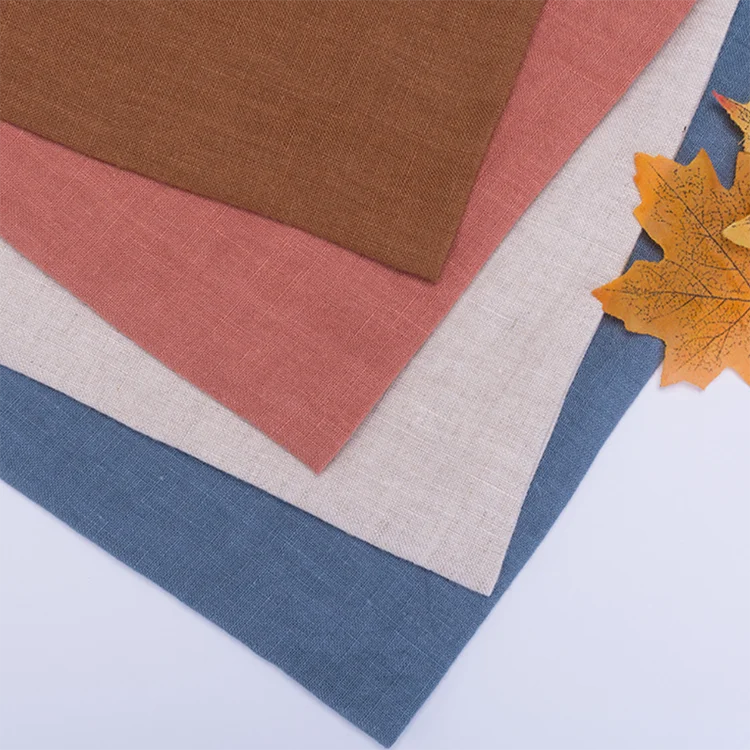 100% льняная песчаная моющаяся ткань чистая для мужчин и женщин в