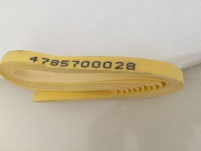 4785700028 детали машины ATM транспортный ремень Wincor желтый 04785700028