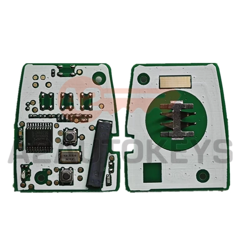 A2AUTOKEYS For Honda Brio Mobilio 2015 2016 Remote Car Key 2 Buttons 433Mhz Auto Smart Remote Car Key with 46 Chip