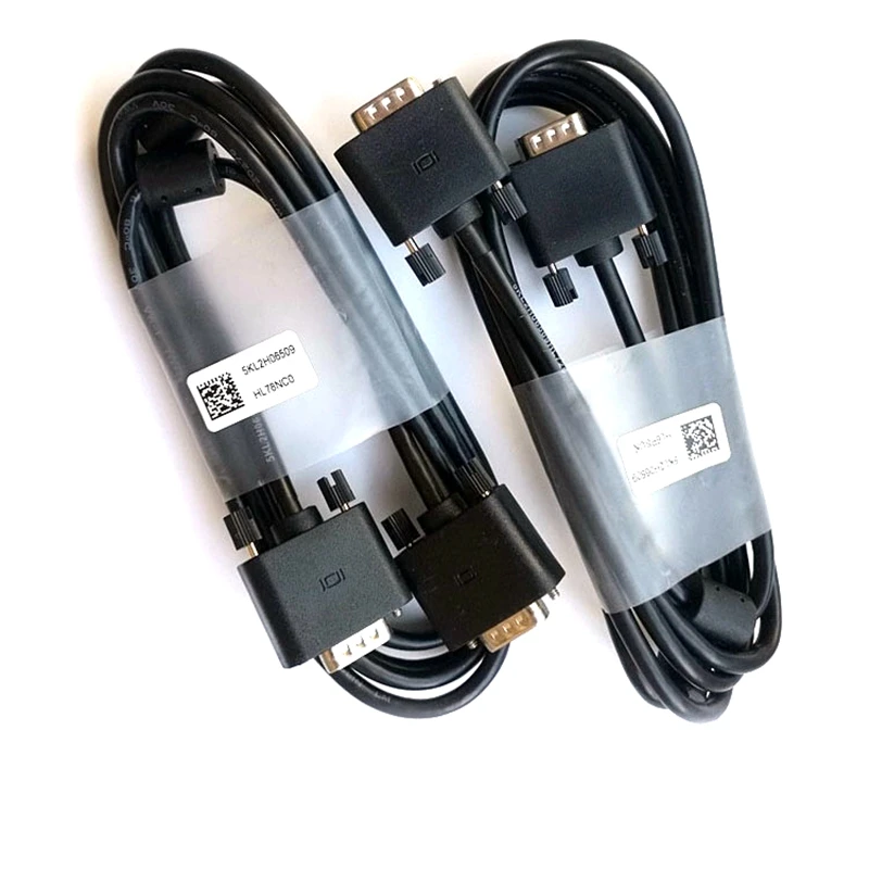 Cable 1080P Full HD VGA to VGA Cable Male to Male Coaxial Cable with Ferrite Cores Gold Plated Connectors 15PIN 4+5 1.5M