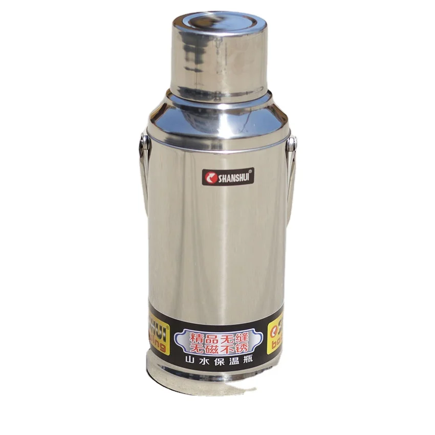 Вакуумный термос из нержавеющей стали объемом 3,2 литров с крышкой