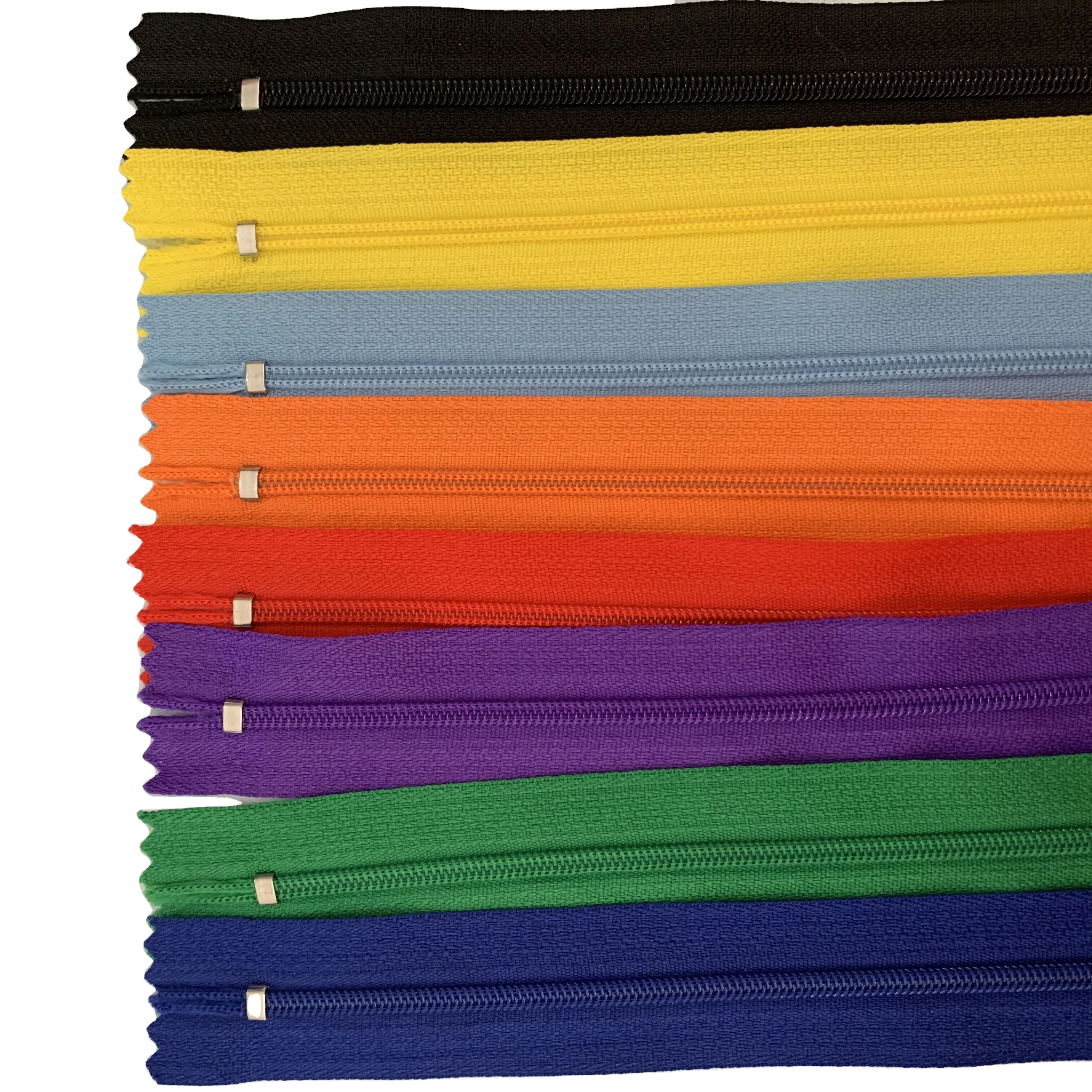KY No.3 Autolock Nylon Zipper Close End Nylon Zipper For Pants Bags