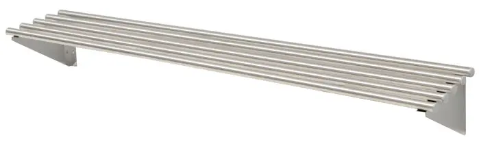 stainless steel wall shelf