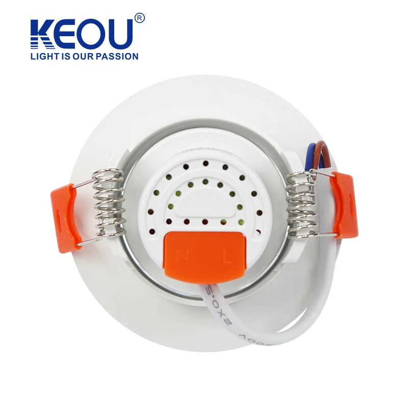 Keou Low Price Round/Square 3 Watt 5W 7W 9W 12W Downlight Led Mini Spotlight With Driver