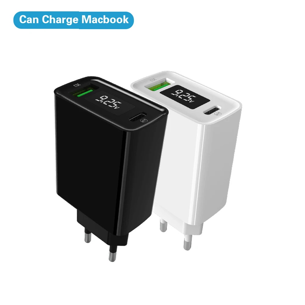 
Fireproof Case QC 3.0 Wall Charger with type c to type c cable provided 