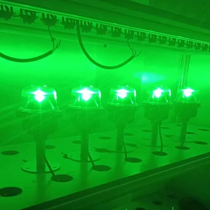 ZS40 приподнятое освещение для касания и отталкивания по периметру вертолетной площадки на солнечной батарее