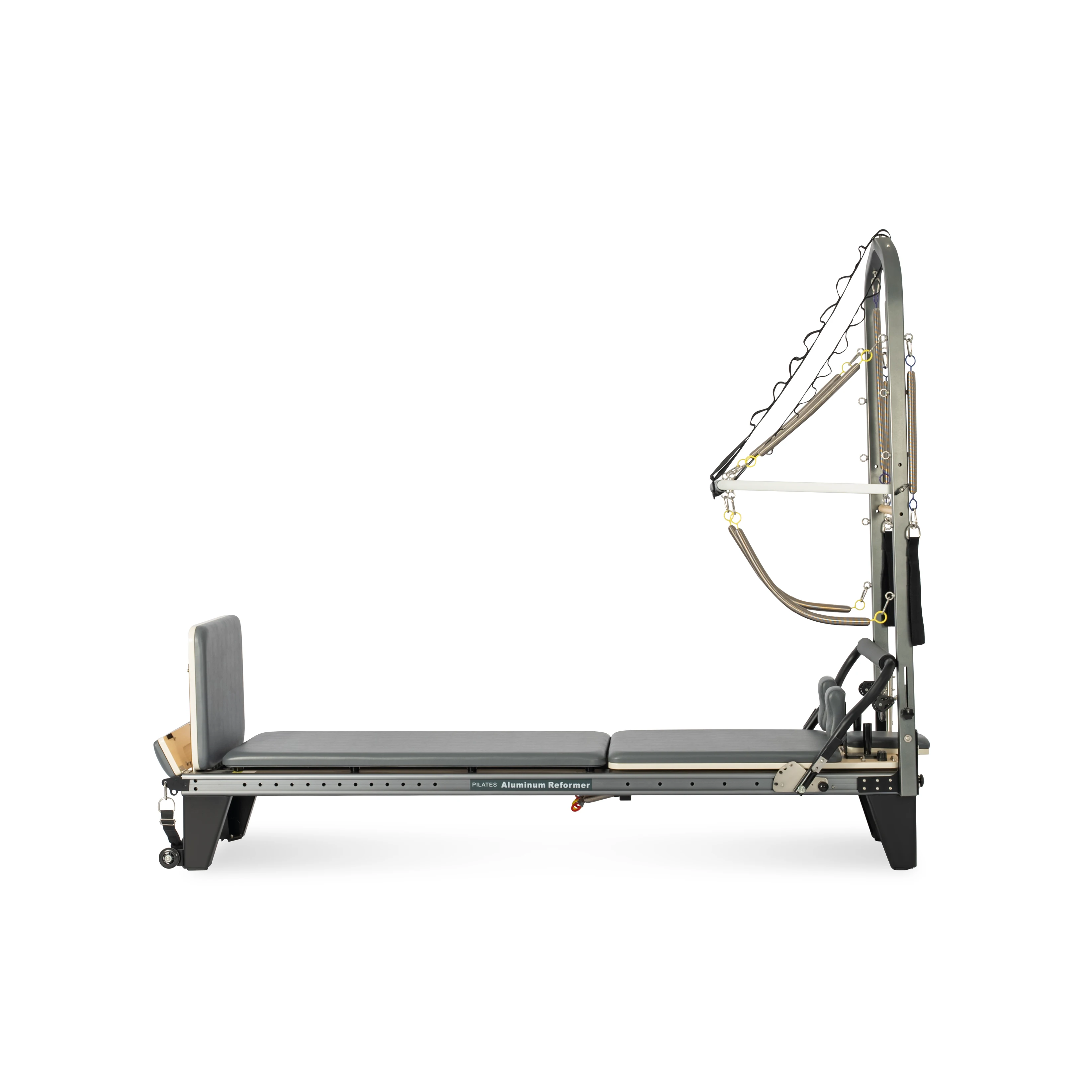 Hot Sale High Quality Commercial Home Use Wood Aluminum Pilates Reformer With Half Tower For Studio and Home Use