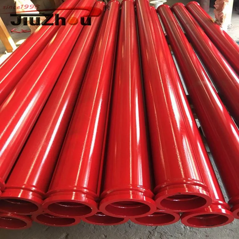 China Manufacturing ST52 Concrete Pump Straight Delivery Pipes DN125 for Cifa Schwing Concrete Truck Pumps