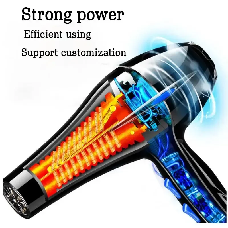 Wholesale 9 In 1 Hair Styling Set Professional Hair Dryer Curling Iron Straightener for All Hair Types Blow Dryer OEM