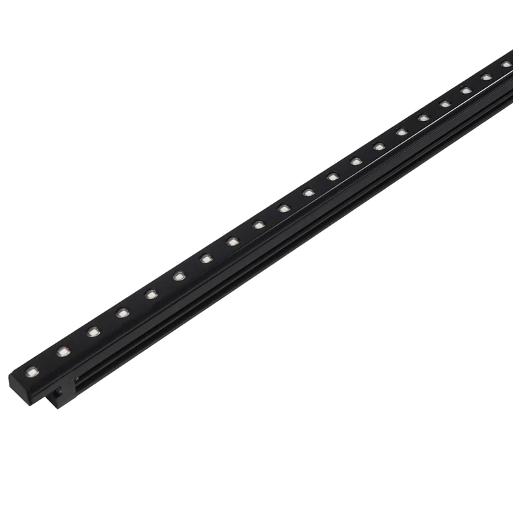 Betterway 12W black Aluminum housing led light bar 12V DMX Linear Bar customized for Night bar, Disco, DJ booth