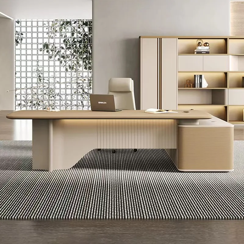 Современный модульный офисный стол для босса простой дизайн деревянный менеджера офисная мебель офиса
