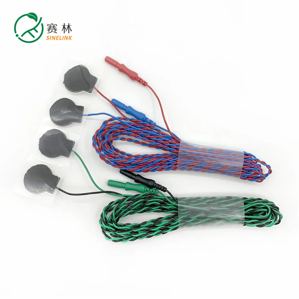 Витая пара Din 42802 emg резиновый одноразовый электрод с клейкой поверхностью