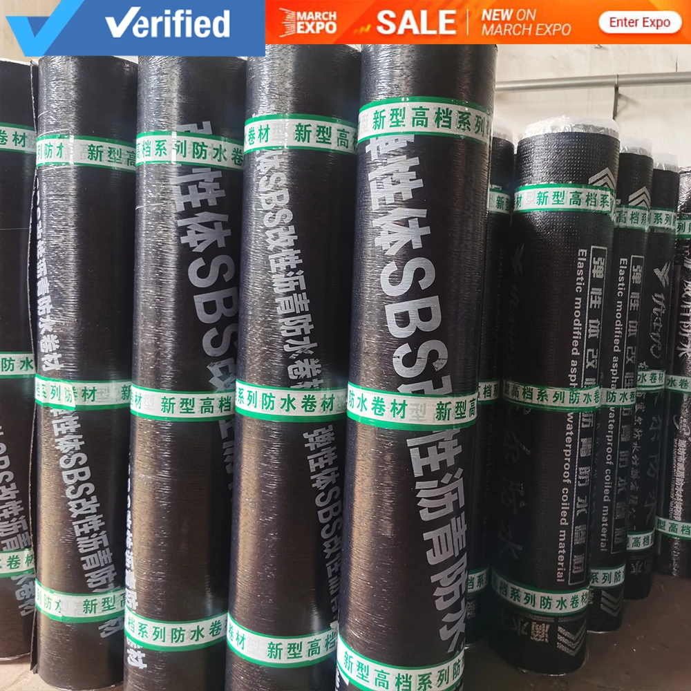 easy construction self adhesive waterproof sbs modified asphalt roofing roof waterproof material sbs/app modified asphalt