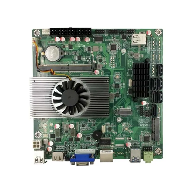 N5095 LVDS материнская плата для компьютера 170 мм * с VGA + HD-MI 4 Lan Intel 2 5G ATX