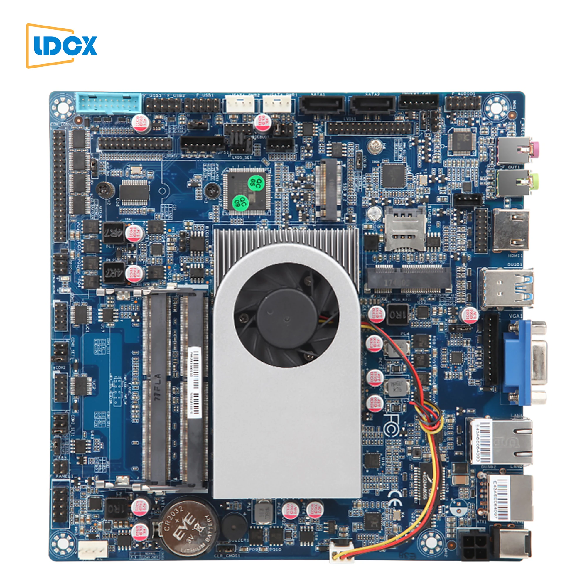 LDCX Core I7 6500u Thin itx Mini industrial computer motherboard
