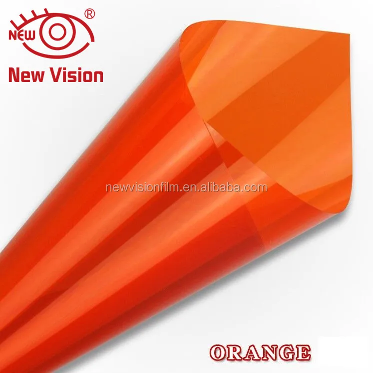 Self-Adhesive PET Colored Transparent Glass Decorative Window Tint Film