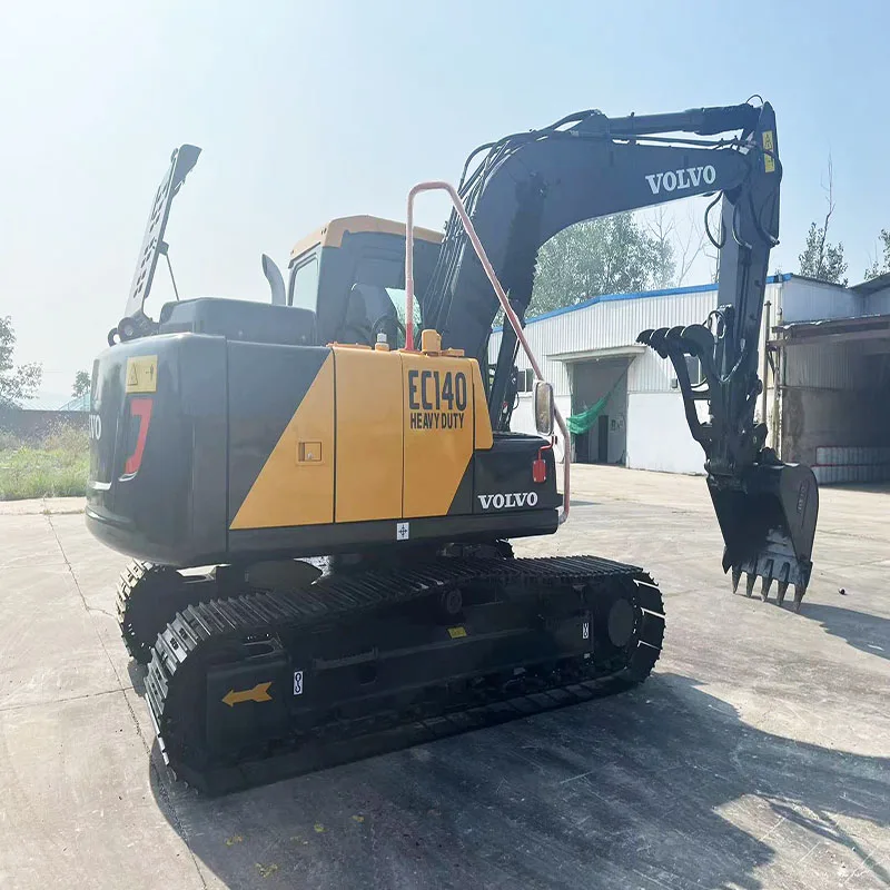 Экскаваторы VOLVO EC140 14 тонн оригинальный гидравлический гусеничный экскаватор Подержанные экскаваторы Volvo Ec 140