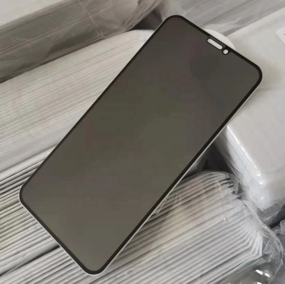  Защита для экрана из закаленного стекла с защитой от шпионов iphone 11 12 Pro