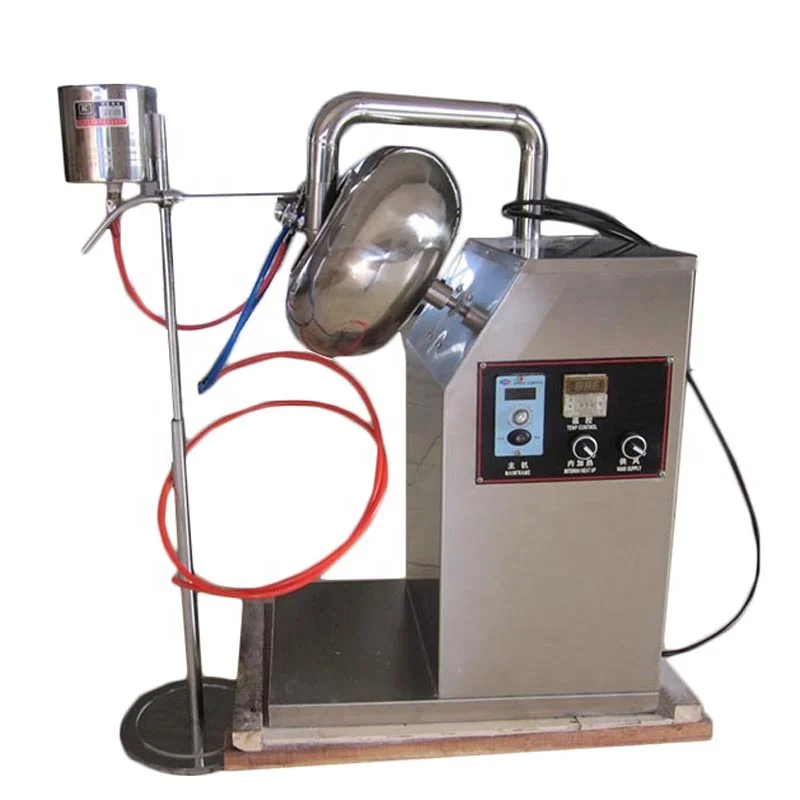 Factory direct low cost mini caramel popcorn peanut sugar coating machine