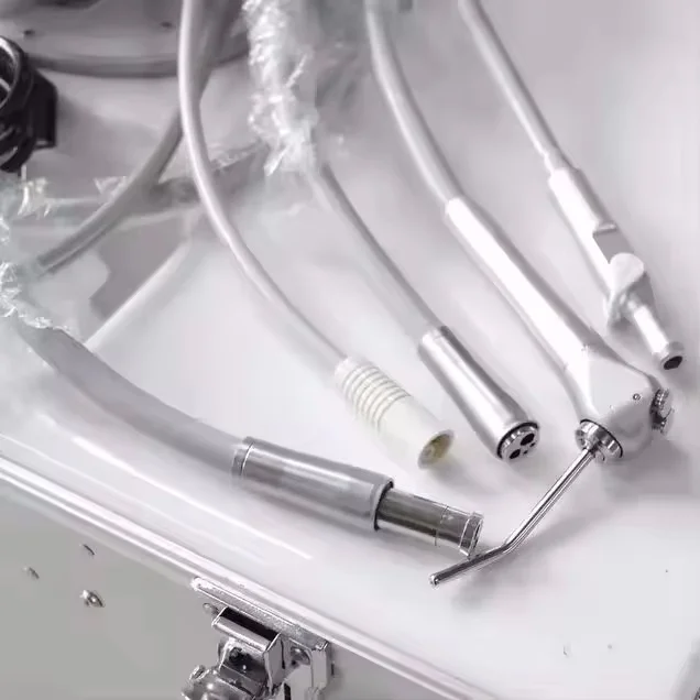 Hot sell  Mobile Portable Medical Dental Unit  dental chair With Compressor