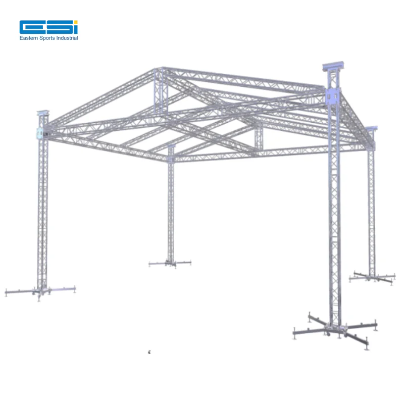 Top Quality DJ Truss Aluminum Display Structure Events Aluminum Frame Spigot Bolt Truss Stage Truss System
